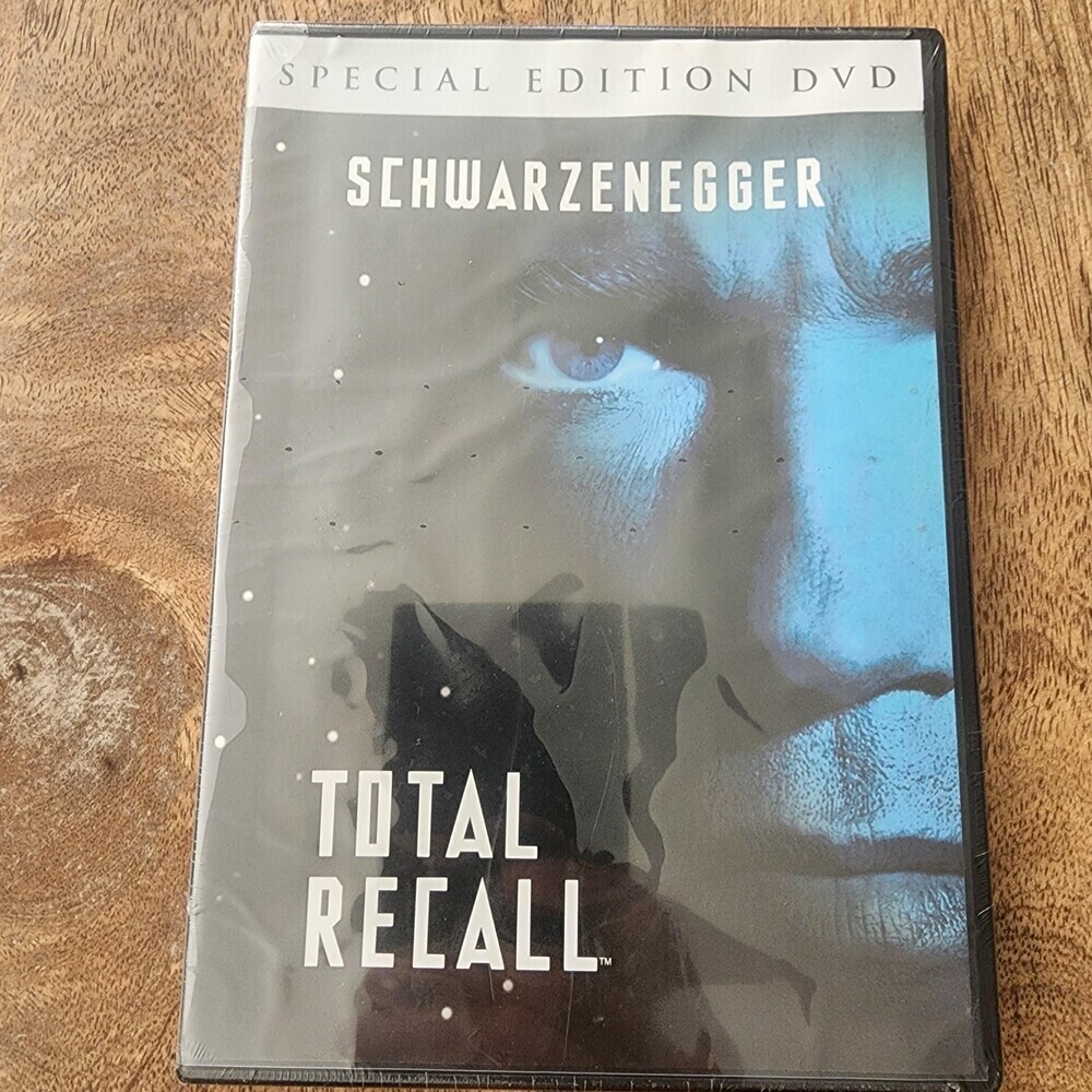 Total Recall DVD Special Edition Arnold Schwarzenegger R Sci-Fi New Sealed